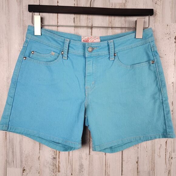 Levi's Pants - Levi Strauss Signature Shorts Teal Blue Size 8